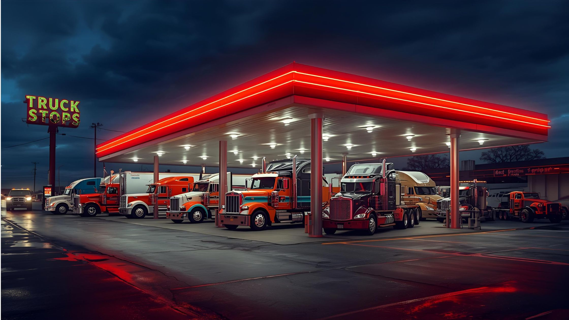 best truck stops in the us